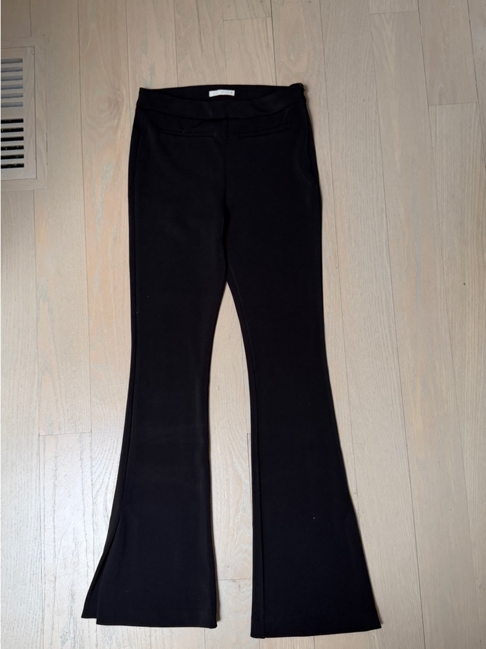 Zara Black Boot-Cut Flare Pants
